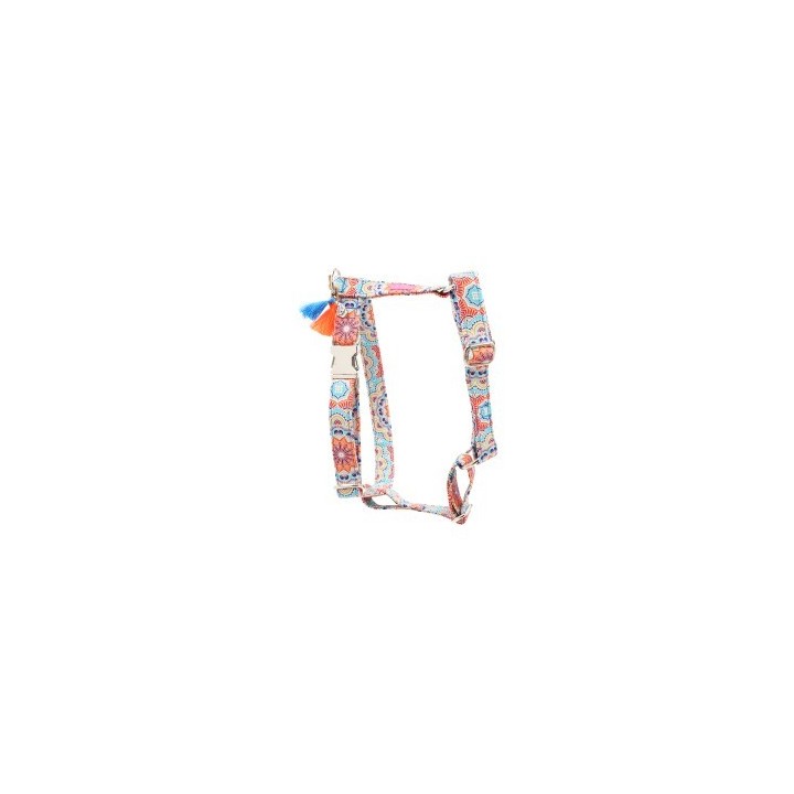 PELLINA - Hundegeschirr - Hippie Blue rosè M