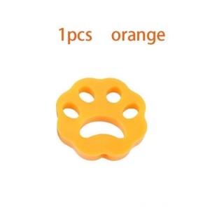 Bürste für Tierhaare, Tierhaarschneider für den Hausgebrauch, Waschmaschine, Tierhaare – 1 Stück – Orange