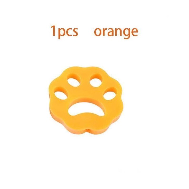 Bürste für Tierhaare, Tierhaarschneider für den Hausgebrauch, Waschmaschine, Tierhaare – 1 Stück – Orange