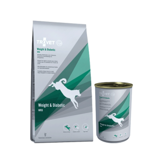 TROVET Weight & Diabetic WRD Hundefutter - Dosen - 6 x 400 g