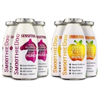 SmoothieDog Sensitivo 3x 250 ml + Immunio 3x 250 ml