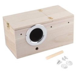 Holz Durable Vögel Nistkasten Nymphensittiche Vogel Zucht Box Haus Dekoration