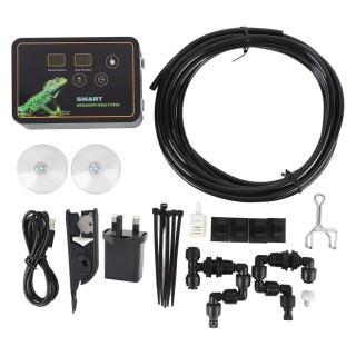 Rainforest Tank Timer Nebelsystem Leise Touch Control Automatischer Reptiliennebel mit Timer 360 Grad