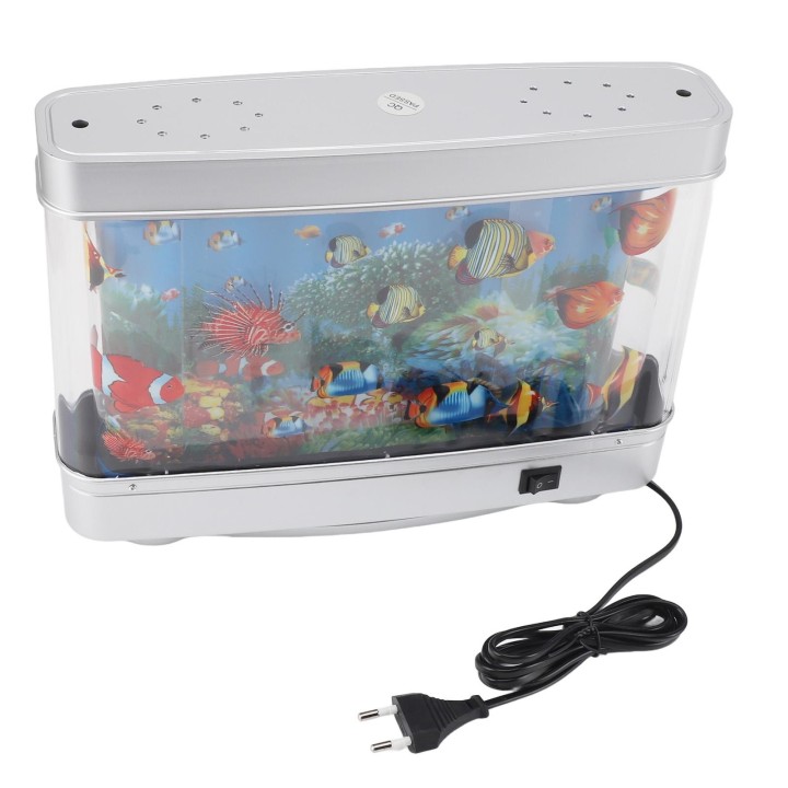 Gefälschte Aquarium Dekorative Lampe Kleine Exquisite Lebendige Geräuscharm LED Künstliche Aquarium Lampe für