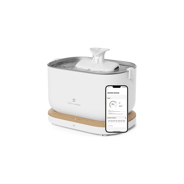 Petlibro WIFI Trinkbrunnen braun/ weiß