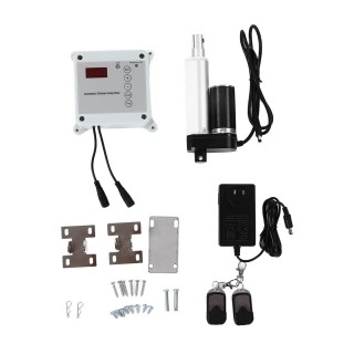 Timing Lichtempfindliche Automatische Huhn Käfig Tür Öffner und Schließer Fernbedienung KitUS Stecker