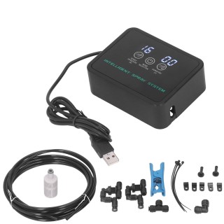 Intelligenter Reptilien-Zerstäuber, ABS-Kunststoff, elektronischer Reptilien-Luftbefeuchter, 360 Grad drehbare Düse