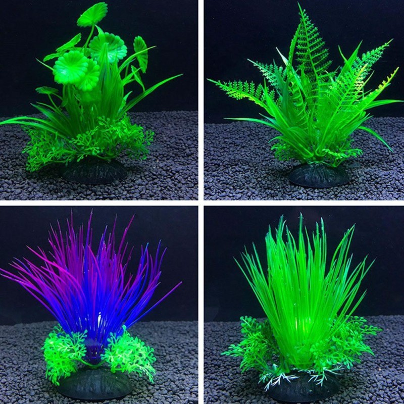 Wasser Unkraut Ornament Künstliche Aquarium Pflanzen Aquarium Zubehör Wasser Gras Dekoration 1
