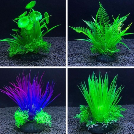 Wasser Unkraut Ornament Künstliche Aquarium Pflanzen Aquarium Zubehör Wasser Gras Dekoration 1
