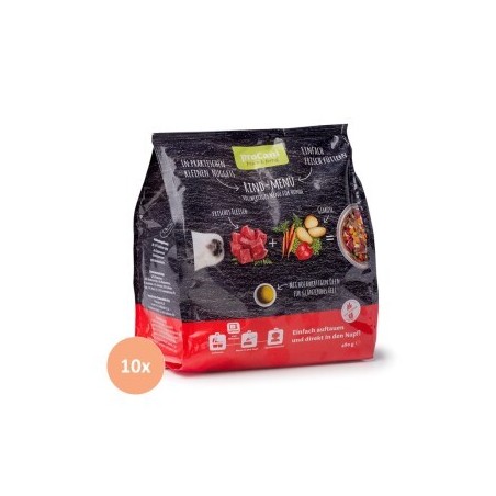 ProCani BARF Komplettmenü Hund TK-Nuggets Napffertig 10x480 g Rind