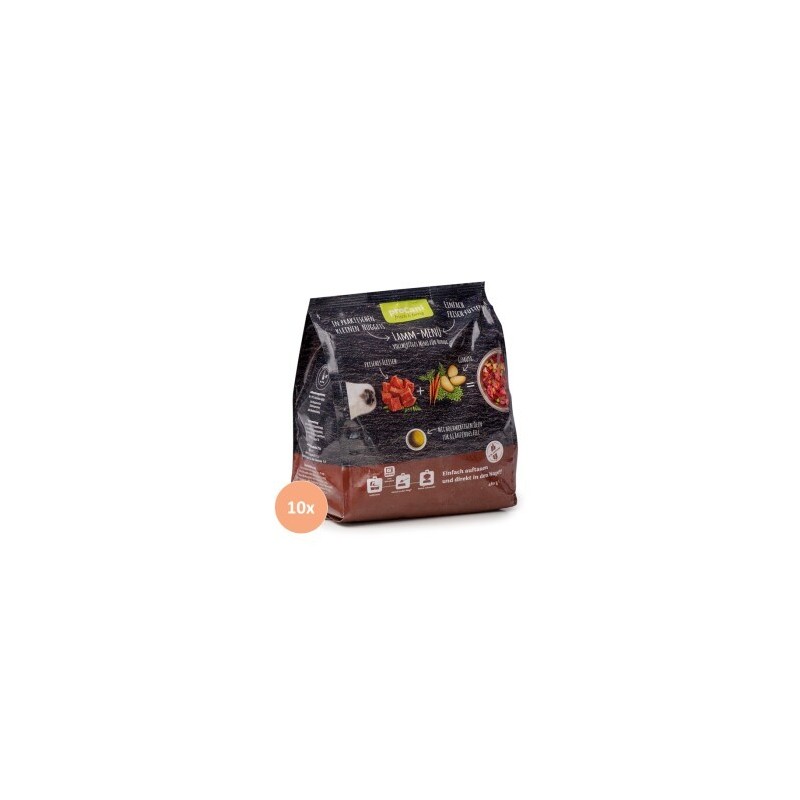 ProCani BARF Komplettmenü Hund TK-Nuggets Napffertig 10x480 g Lamm