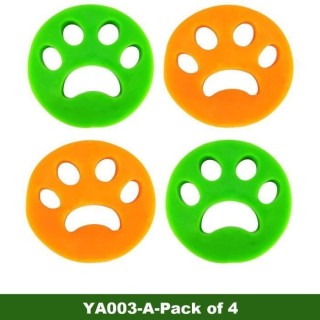 Bürste für Tierfelle, Tierhaarentfernung für den Hausgebrauch, Wiederverwendbare Waschmaschine, Plüschdecke – A-4 Stück[E591]