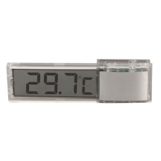 Aquarium-Thermometer, 3D-LCD, digitales LED-Fischtank-Thermometer für Aquarium-Zubehör