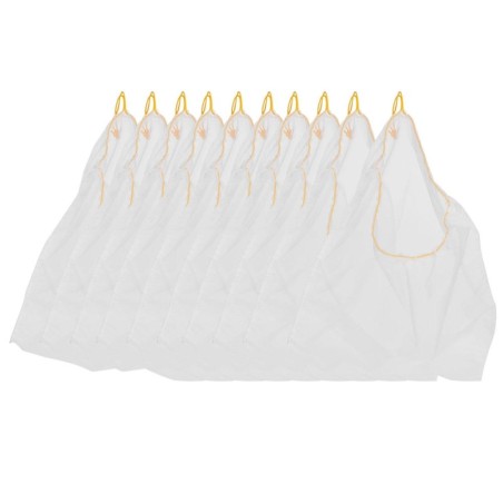 10PCS Food Grade Nylon Gaze Honig Filter Mesh Tasche Entfernen Verunreinigungen Gute Benutzerfreundlichkeit
