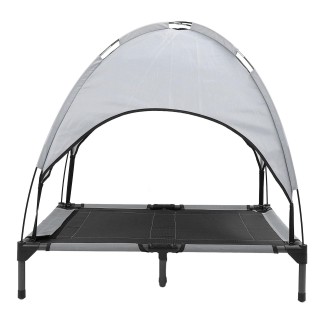 Erhöhtes Haustierbett mit Baldachin Oxford-Stoff Erhöhtes Haustier-Kühlbett Tragbares Hundezelt Außerhalb des Kratzbaums L