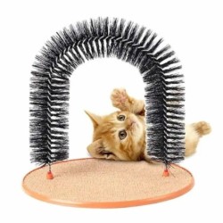 mit Teppichboden, Katzen-Selbstpflege-Pfosten, Katzenbogen, Gesichtskratzer, kleiner Hund 1Set