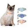 Trackerhalter Haustierhalsband mit Glöckchen, verstellbar, reflektierendes Hunde-/Katzenhalsband mit AirTag-Hülle, GPS-Finder