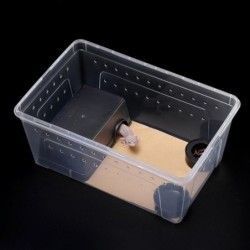 Reptilienbox Mantis Springspinne Seidenraupen-Aufzuchtbox Reptilien-Aufzuchtbox A