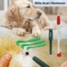 Milben-Acari-Zeckenentferner, beseitigt Pinzette, Haustier-Dat-Hundereinigung, Zeckenclip, Flohentfernung, Zeckenwerkzeug, Ha