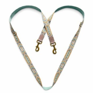 Hey Lana Premium Führleine – 3-fach verstellbar mintgrün 2 m, 2 cm