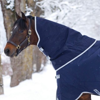 Horseware Rambo Original Hood 150g - Navy/Silver