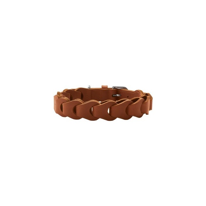 Hunter Halsband Solid Education Chain cognac 50 cm