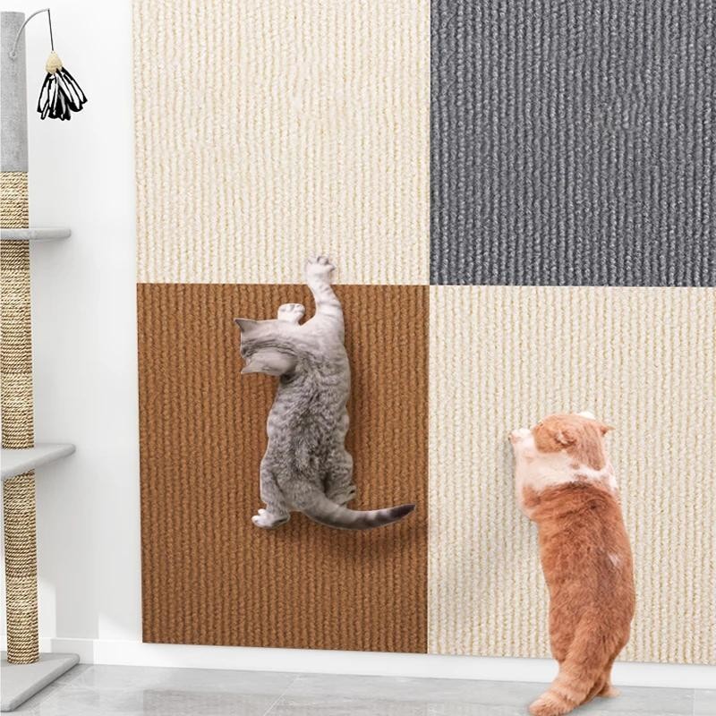 Anti-Katzen-Kratzdecke kann zugeschnitten und aufgeklebt werden Katzenmagie Multifunktionale selbstklebende Teppichtapete Kat