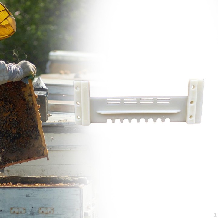 Bienenstock-Eingangsreduzierer, Imkereibedarf, Bienenstock-Box-Tor-Gadget-Ausrüstung weiß