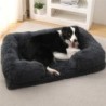 Winter Rechteckige Große Hund Betten Waschbar Plüsch Flauschigen Hund Katze Bett Matte Haustier Kissen Große Medium Kennel Ha