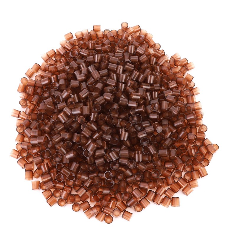 1000PCS Bienenzucht Königin Zelle Braun Kunststoff Bienen Fütterung Werkzeuge Für Imker