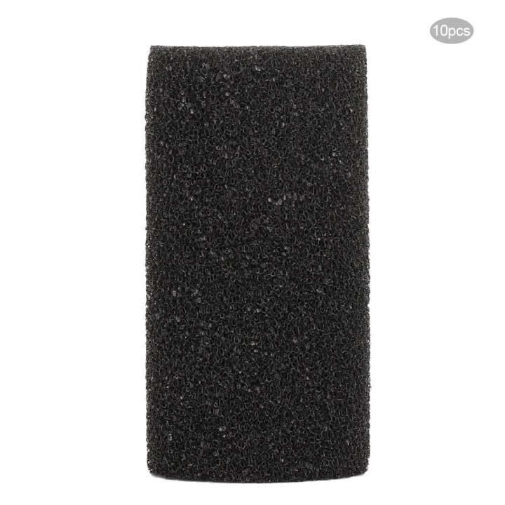 10PCS Filtration Schwamm Austauschbare Aquarium Filter Wasserpumpe Biochemischen Schaum Baumwolle