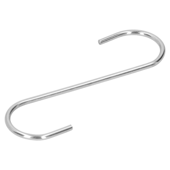 S-förmiger Haken Edelstahl Kleiderbügel Haken Hof Balkon Vogelhäuschen Zubehör