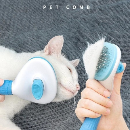 Haustier Hund Haarbürste Katze Kamm Pflege Und Pflege Katze Pinsel Edelstahl Kamm Für Lange Haare Hunde Reinigung Haustiere h
