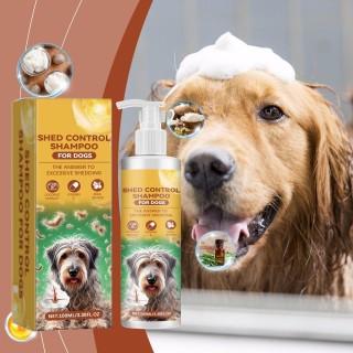 Deo-Shampoo für Hunde, geeignet für alle Hunde, reinigt das Fell und desodoriert, tränenfreies, haustierfreundliches Shampoo,