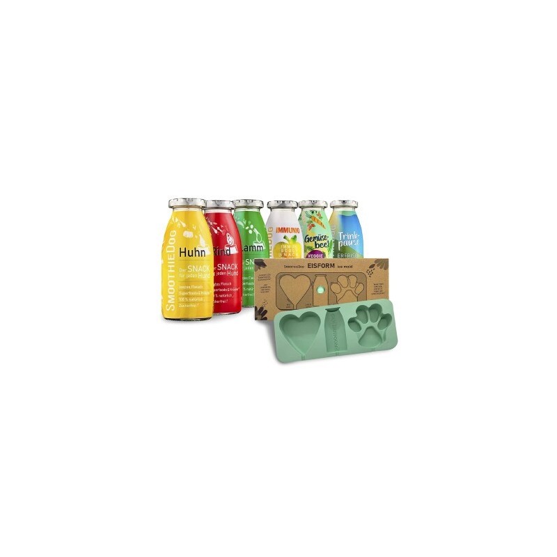 SmoothieDog Mix 6x 250 ml + Eisform