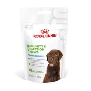 ROYAL CANIN Immunity Digestion Puppy Supplements 100g Ergänzungsmittel für die Verdauung und das Immunsystem von Welpen