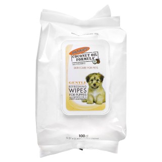 Palmer's for Pets, Kokosöl-Formel mit Vitamin E, Erfrischungstücher für Hunde, sanft, 100 Blatt