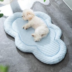Kühlende Hundebettmatte für Frühling und Sommer, universell, weich, rutschfest, atmungsaktiv, für kleine, mittelgroße und gro