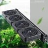 Aquarium-Fischtank-Kühllüftersystem, Kühlersteuerung, reduziert die Wassertemperatur, 1/2/3/4 Lüfterset, Kühler, Meeresteich-