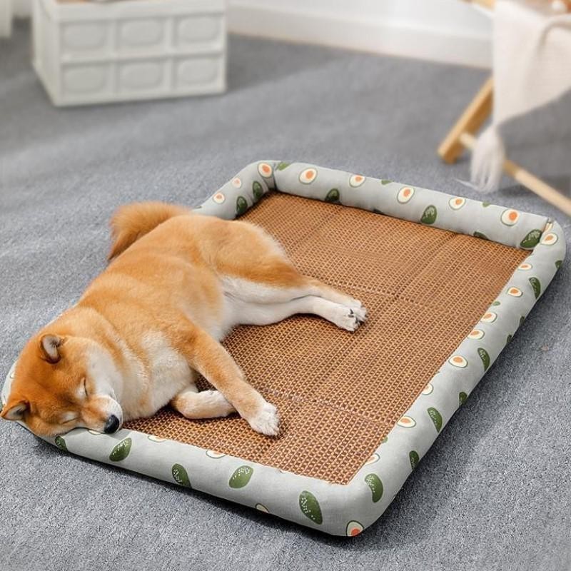 Hundematte, kühlende Sommerunterlage für Hunde, Katzendecke, Sofa, atmungsaktives Haustier-Hundebett, waschbar, für kleine gr