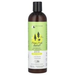 Kin+Kind, Linderung gegen Flöhe und Milben!, Pflanzliches Hunde- und Katzenshampoo, Zitronengras, 12 fl oz (354 ml)