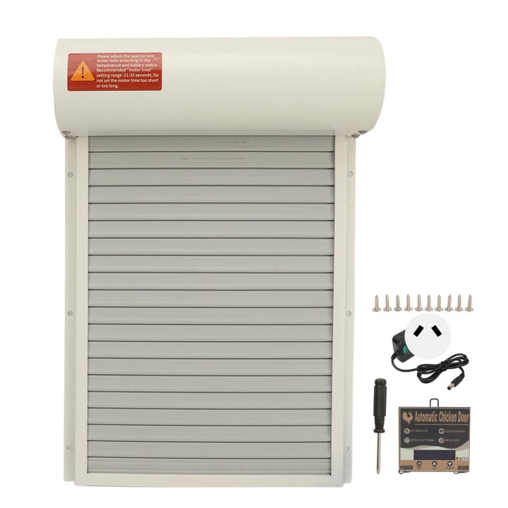 Hühnerstalltür-Timing-Modus Manueller Modus Robuster LED-Display-Controller Automatische Hühnerhaustür schwarz