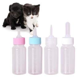 Fütterungswerkzeug Haustier-Futterflasche Einzel-Futterflasche für Hunde und Katzen Neugeborene Welpen-Katzen-Futterflasche H