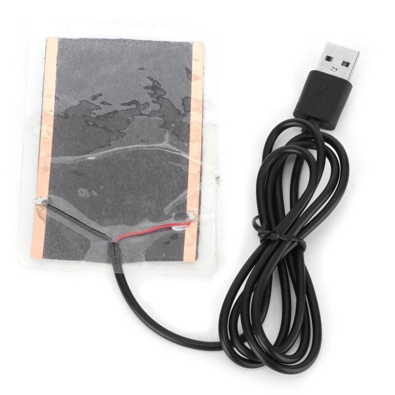 USB-Heizfolie, Kohlefaser, biegefest, Heizung, geeignet für Reptilienhandschuhe
