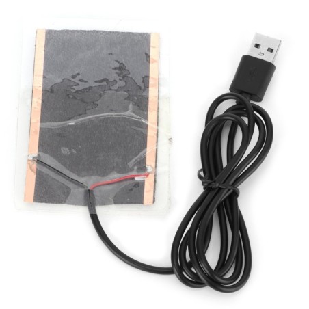 USB-Heizfolie, Kohlefaser, biegefest, Heizung, geeignet für Reptilienhandschuhe