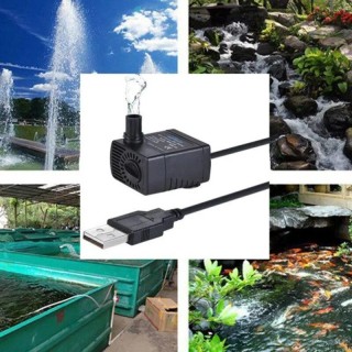 USB Mini Tauchwasserpumpe für Aquarium Fischbrunnen Kleines Aquarium Haustier Wasserspender