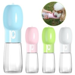 Tragbare Hundewasserflasche für große und kleine Hunde und Katzen, Futternäpfe für Spaziergänge im Freien, Trinkspender für u