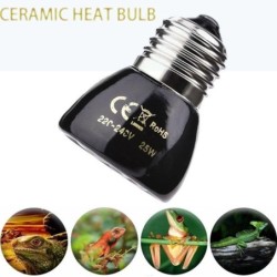 E27 20-100W Infrarotstrahler Heizlampe Reptilienbirne AC110V 220V Brooder Light 220V 60W