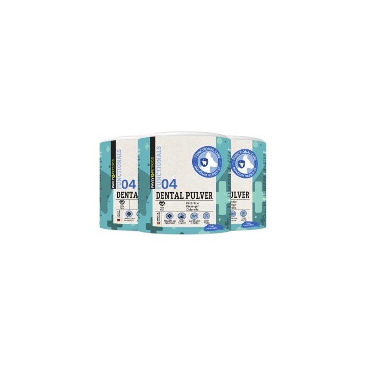 FAVLY Petfood DENTAL Pulver 3x250 g