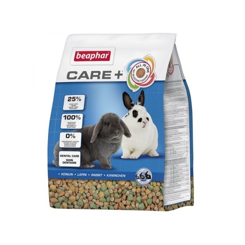 BEAPHAR Care+ Rabbit Kaninchenfutter 250 g